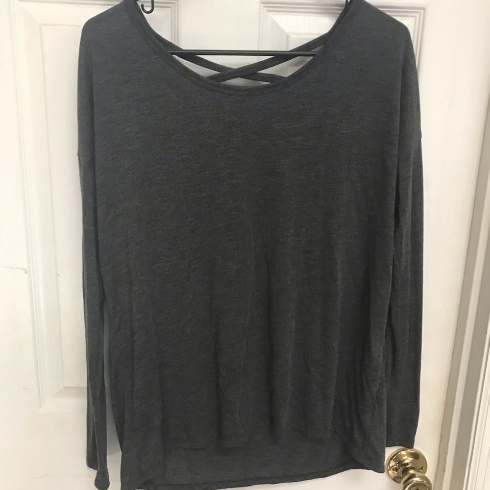 Soft grey top